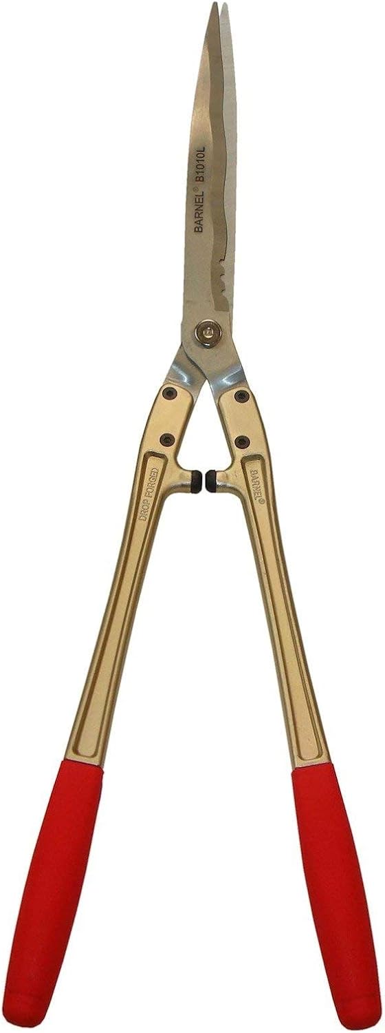 Barnel B1010L 28" Wavy Serrated Hedge Shears