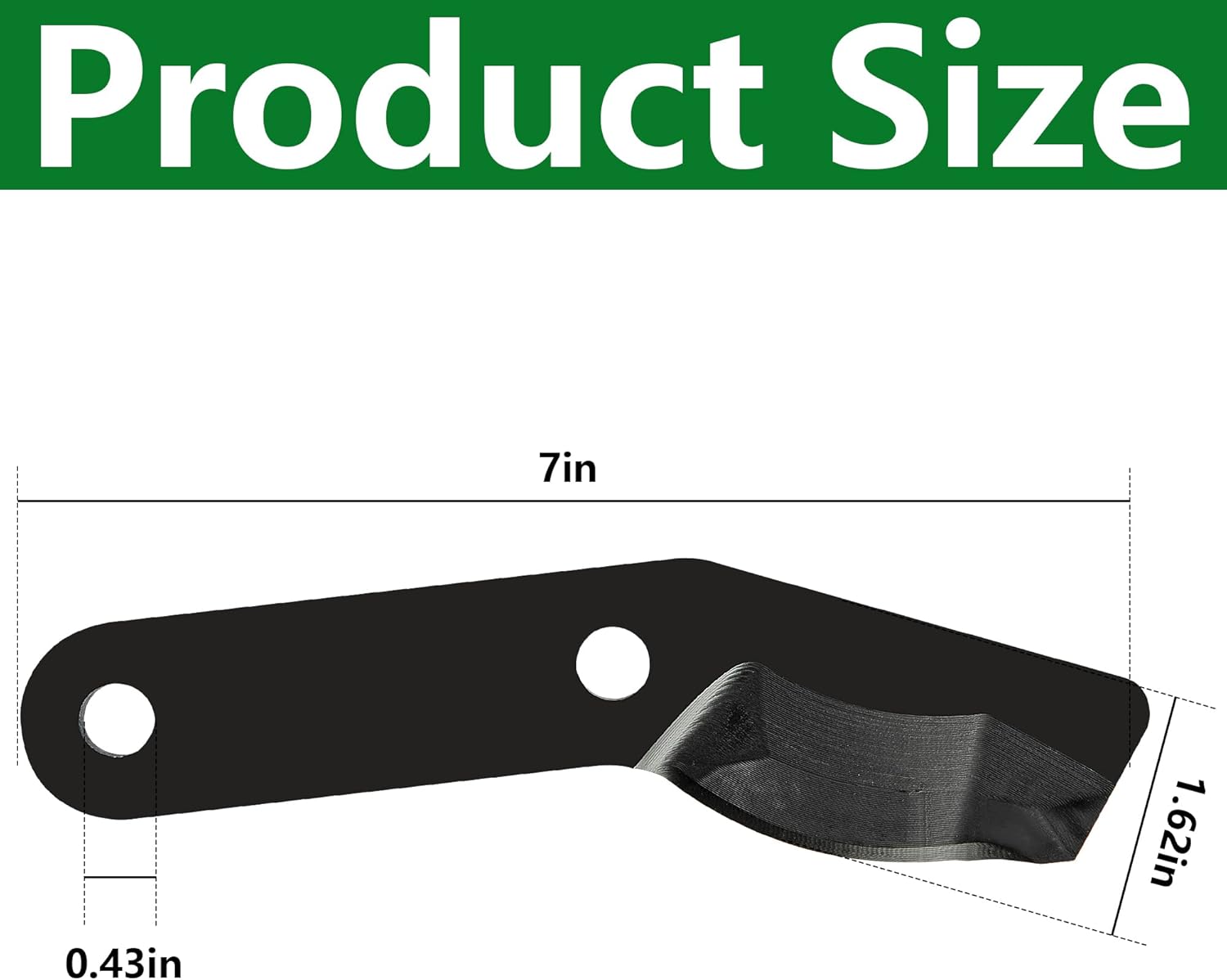 Adnee 2 Pcs SK5 Steel Lopper Replacement Blade-Black Bypass Lopper Blades for Tree Trimming-Replacement Blade Garden Tools Fit for PowerGear2