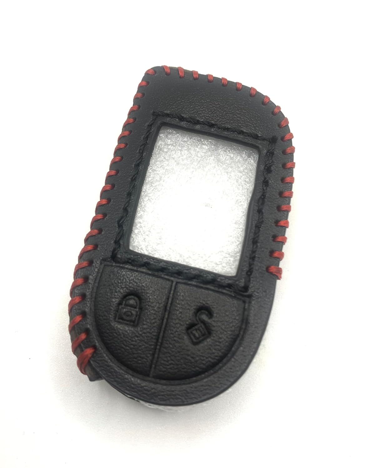 5706 4706 7756V Leather case New Black Leather case and red line 2 Way Silicone Sleeve Remote Control 7351V 7752V V5 Replacement Part Simple and Exquisite Protection Machine for Viper
