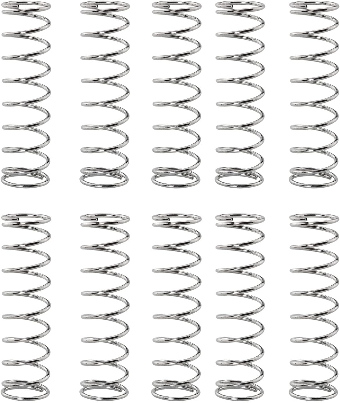 10PCS Pruner Pruning Shear Springs Compatible with Pruners and Trimming Scissors, Stainless Steel
