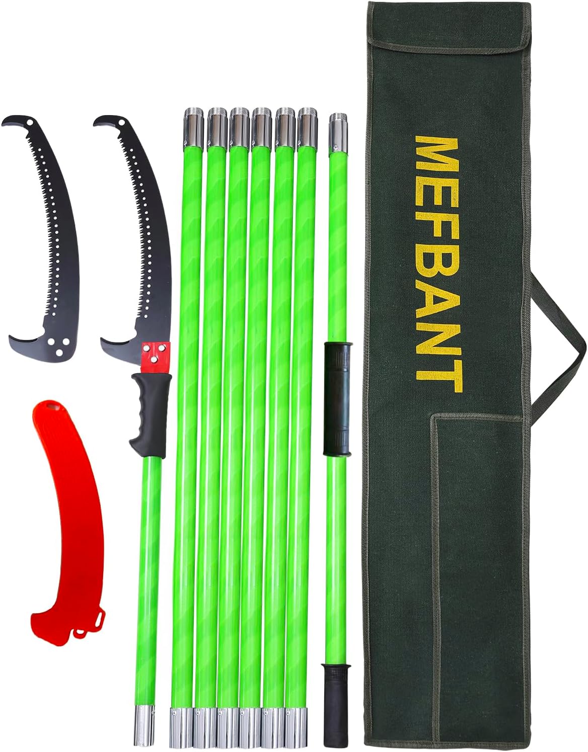 Pole Saws for Tree Trimming - 26.1 Ft Extendable Tree Pruner Tree Trimmers long handle pruner, High Tree Branches cutter, Perfect for Hard-to-Reach Branches
